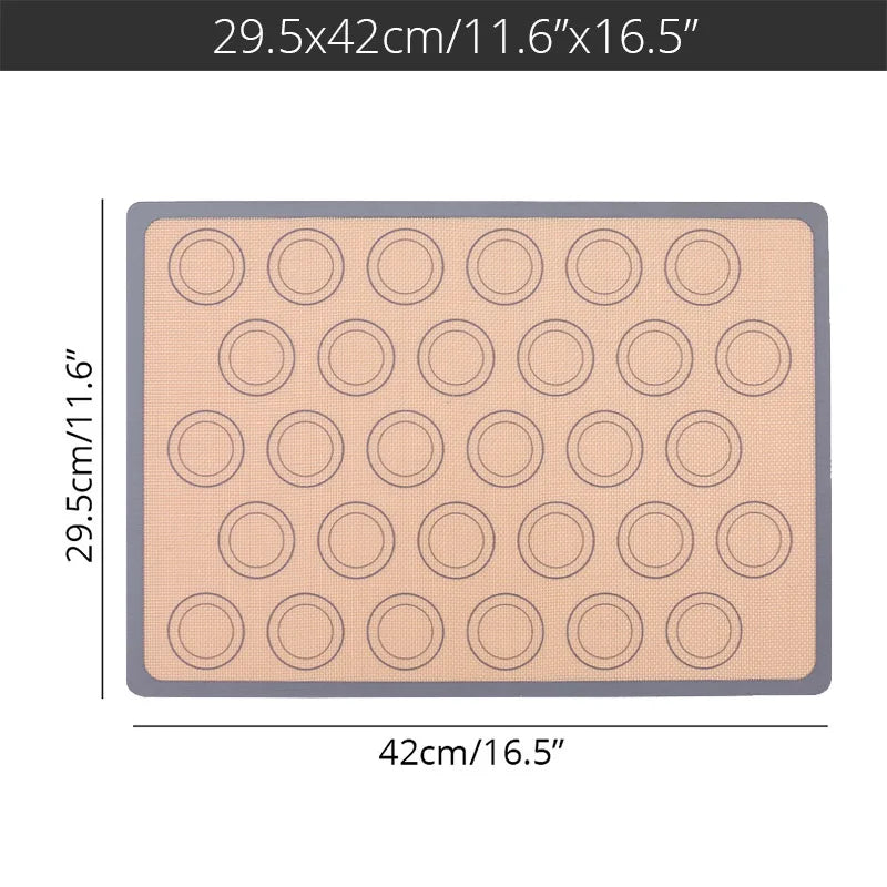 Silicone Macaron Baking Mat - for Bake Pans