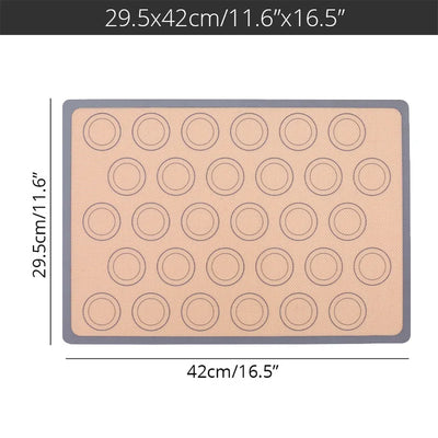 Silicone Macaron Baking Mat - for Bake Pans