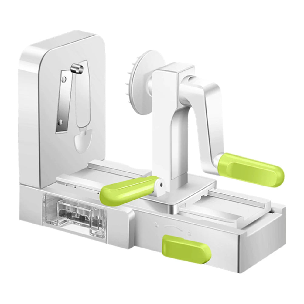 Foldable Vegetable Spiralizer Hand Crank Vegetable Slicer Vegetable Shredder
