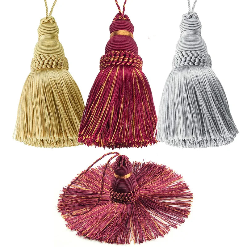 1Pc Hanging Rope Silk Tassel Fringe Tassel trim Garment Decoration