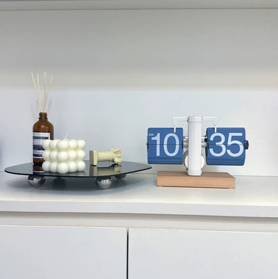 Retro Flip Clock - Digital Vintage Alarm Clock