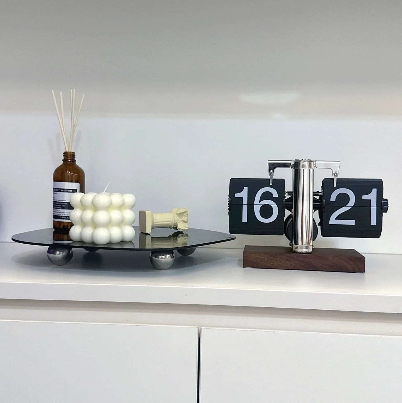 Retro Flip Clock - Digital Vintage Alarm Clock