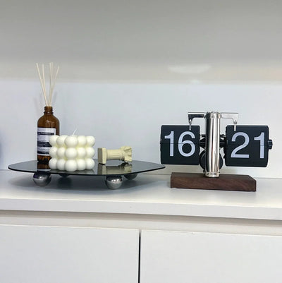 Retro Flip Clock - Digital Vintage Alarm Clock