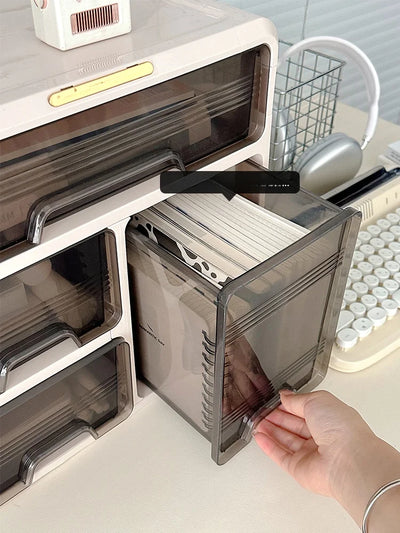 Desktop Organizer Box Der Sle Cosmetic Storage