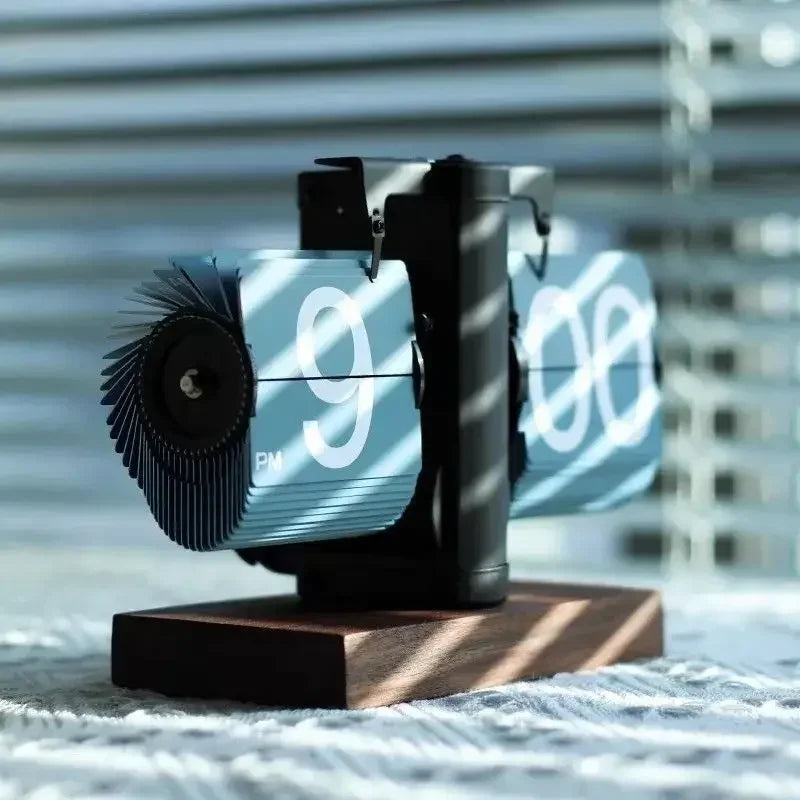 Retro Flip Clock - Digital Vintage Alarm Clock