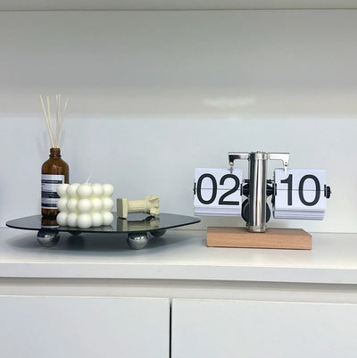 Retro Flip Clock - Digital Vintage Alarm Clock