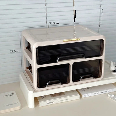 Desktop Organizer Box Der Sle Cosmetic Storage