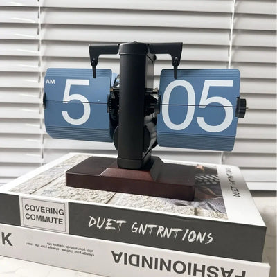 Retro Flip Clock - Digital Vintage Alarm Clock