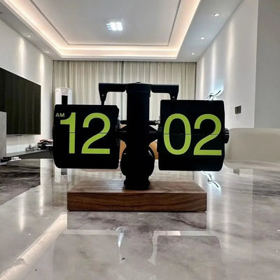 Retro Flip Clock - Digital Vintage Alarm Clock
