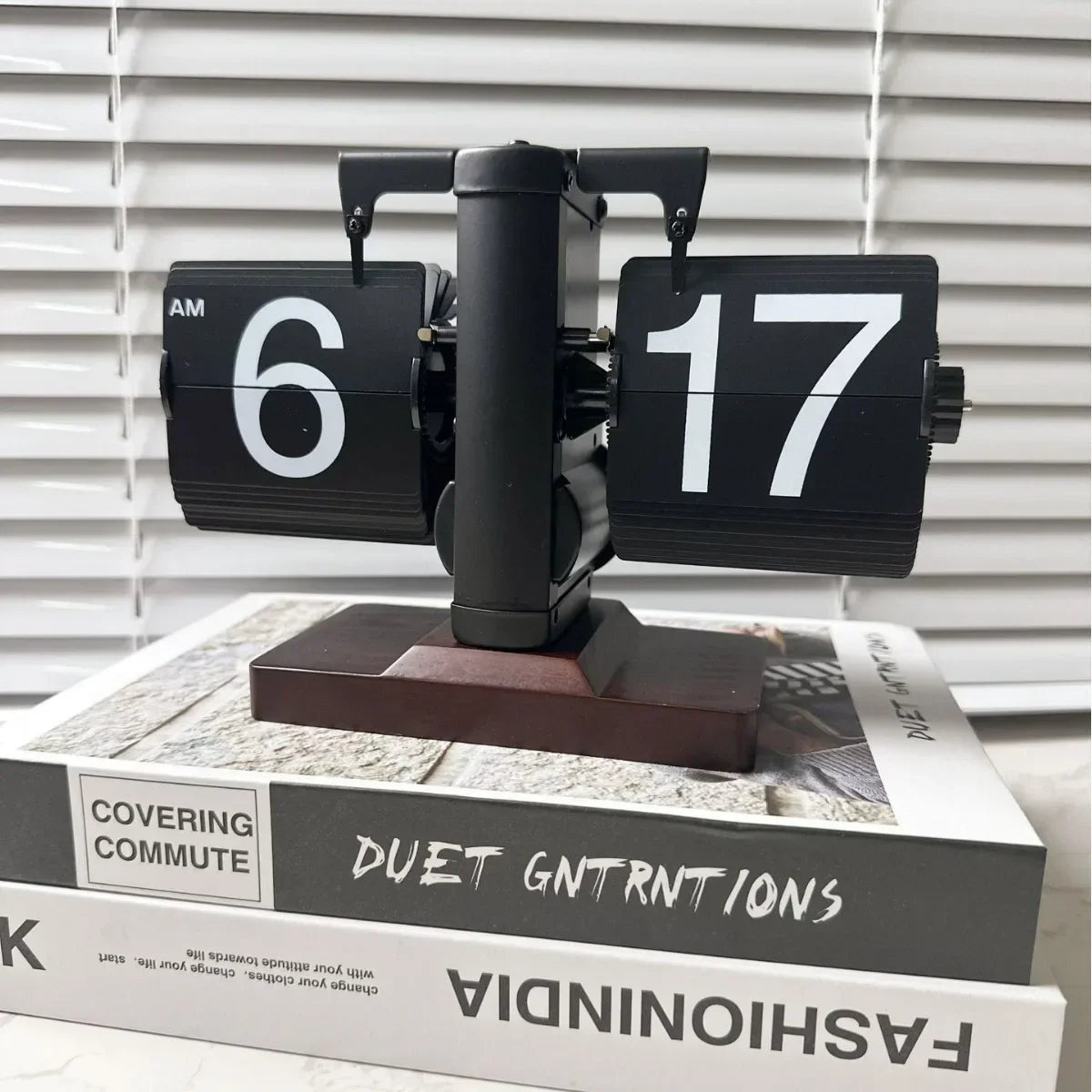 Retro Flip Clock - Digital Vintage Alarm Clock