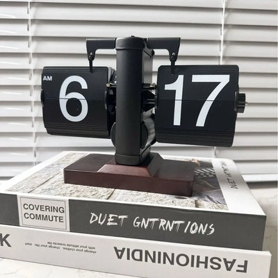 Retro Flip Clock - Digital Vintage Alarm Clock