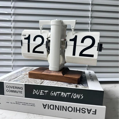 Retro Flip Clock - Digital Vintage Alarm Clock