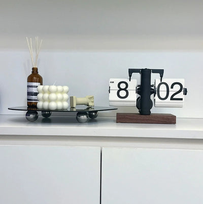 Retro Flip Clock - Digital Vintage Alarm Clock