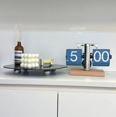Retro Flip Clock - Digital Vintage Alarm Clock