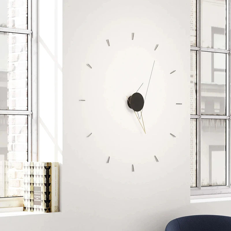 Large DIY Wall Clock Minimalist Art Decor